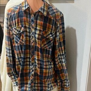 Orvis Multicolor Plaid Shirt